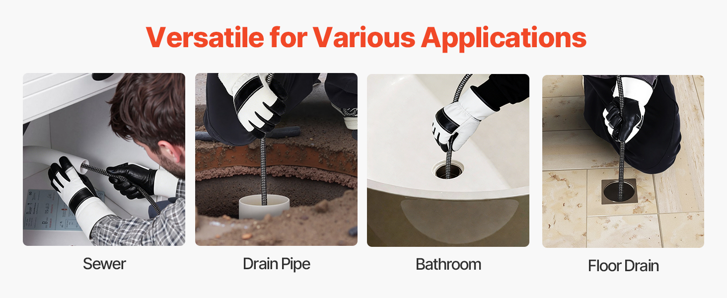 sewer drain auger