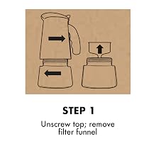 step 1 stainless steel espresso maker