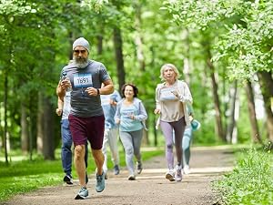 Powerful Joint Support Supplement: Older People Running