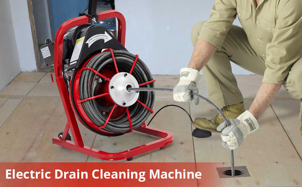Electric Drain Cleaning Machine
