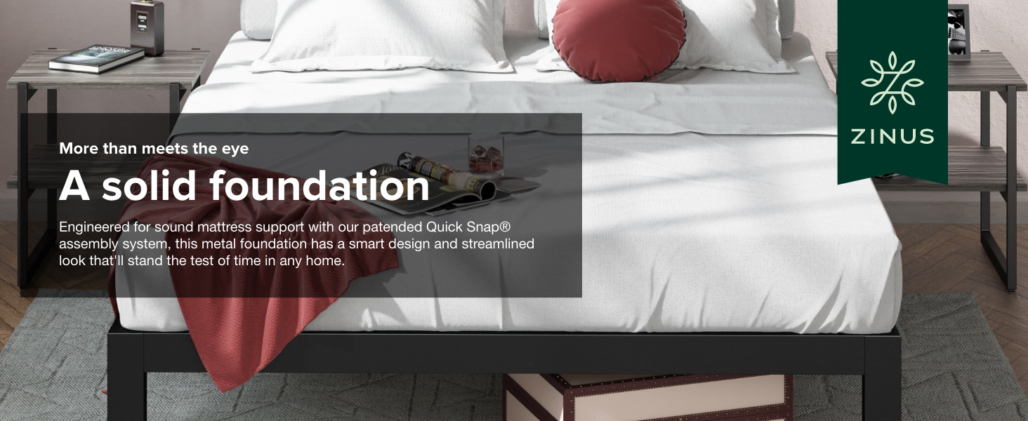 Lorrick Quick Snap Bed Frame