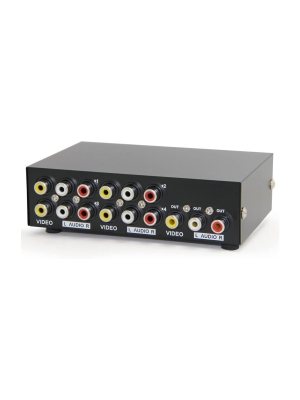 4 Way in AV Switcher