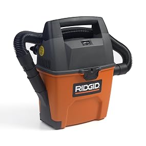 RIDGID VAC, SHOP VAC, SHOP VACUUM, WET DRY VAC, GARAGE VACUUM, CAR CLEANING