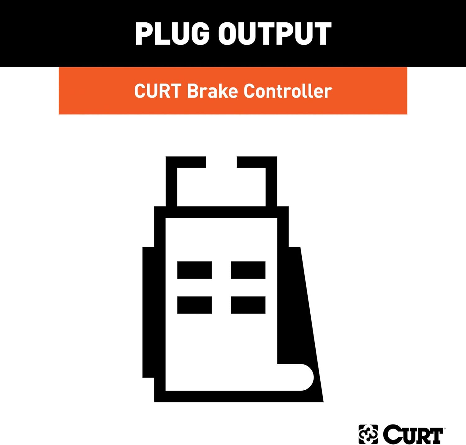 CURT 51352 Quick Plug Electric Trailer Brake Controller Wiring Harness, Fits Select Chevy Silverado, Suburban, Tahoe, GMC Sierra, Yukon, Escalade