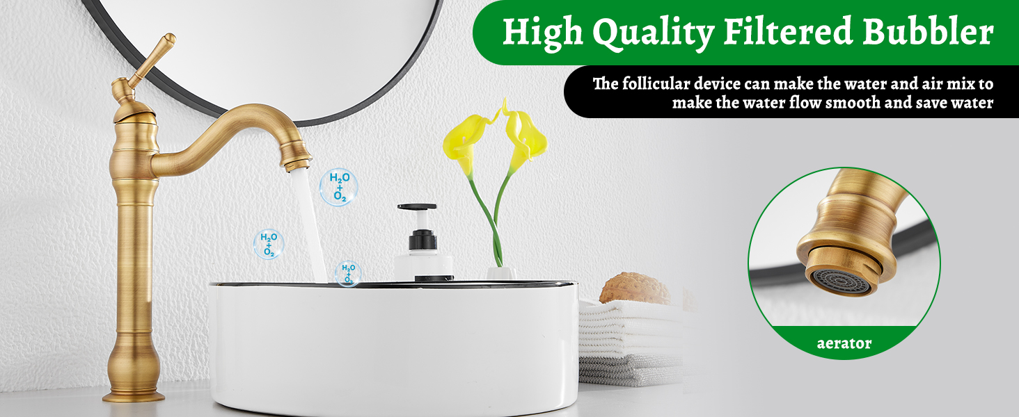 single handel faucet