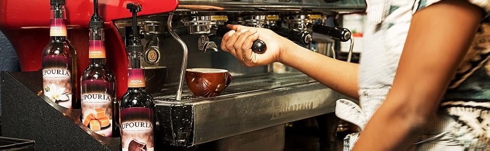 syrup sauce barista coffee tea flavors custom drinks latte