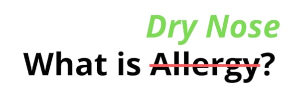 allergy vs dry nose