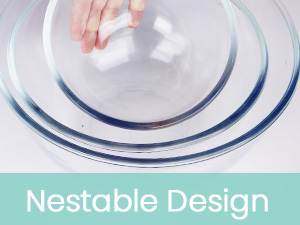 glass salad bowls