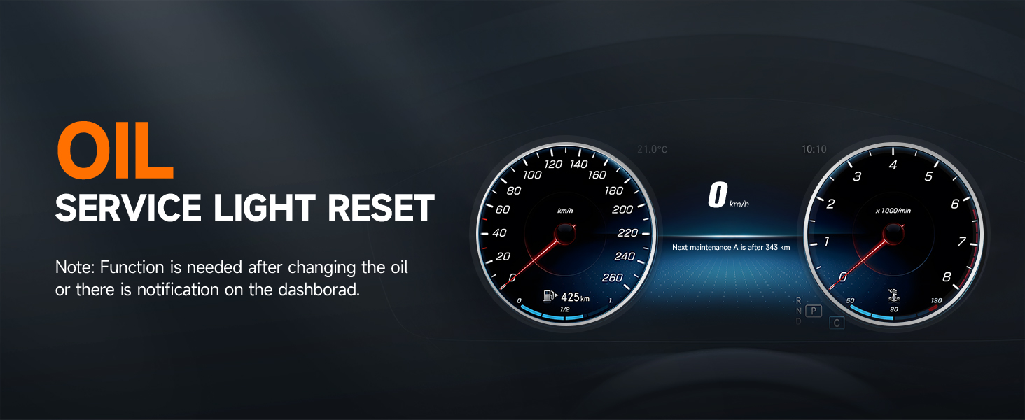 oil light reset tool oil service tool
