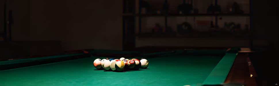 Image generated for ASIN B0CFWNZ899 pool balls on pool table
