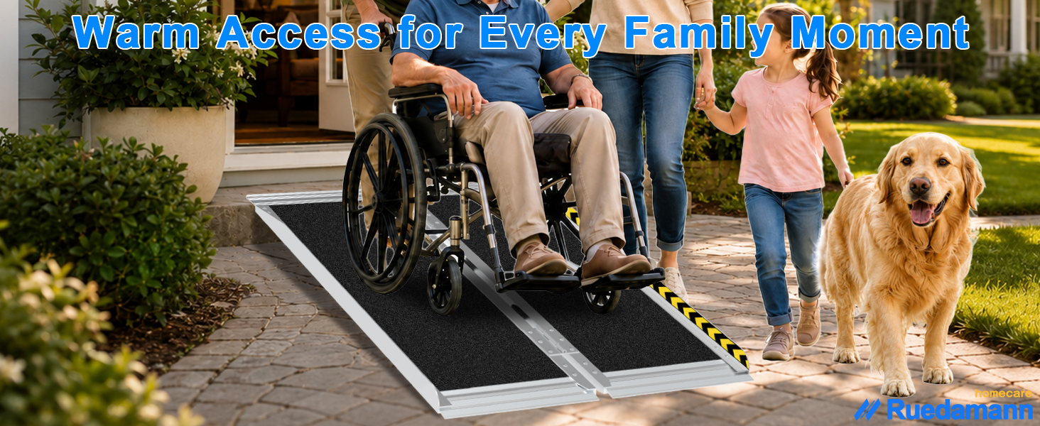 Raised side rails and reflective safety strips provide added security by improving visibility