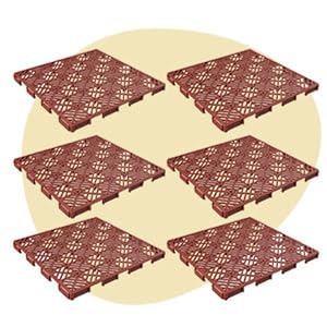 Image of deck tiles interlocking outdoor.
