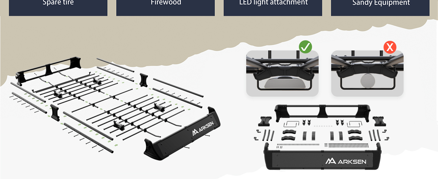 Arksen Roof Rack