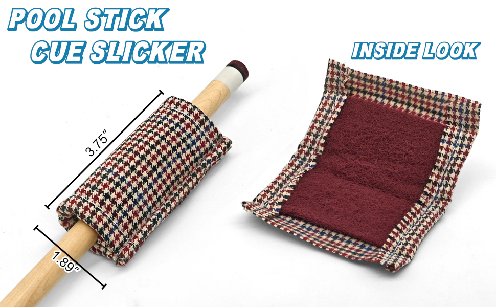billiard cue cloth pool cue shaft cleaner 002