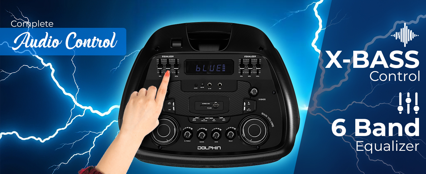 boombox boosted soundcore rave gym gig deep microphone highpower karaoke essential stage equipos