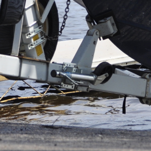 CURT Boat Trailer Jack, Swivel Trailer Jack