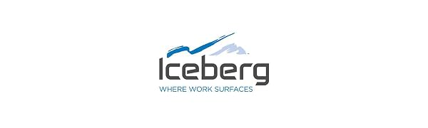 Iceberg logo and tagline