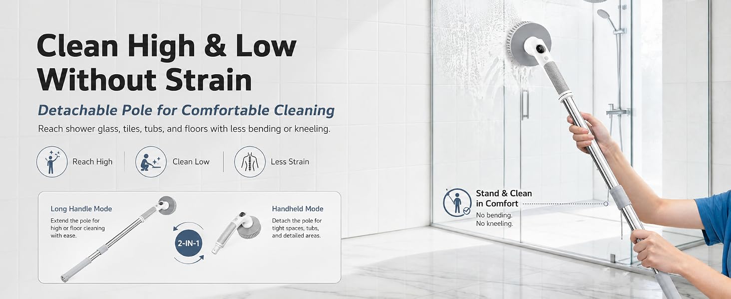 Electric Spin Scrubber