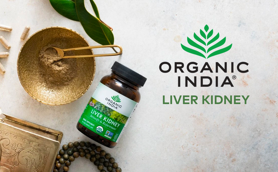 organic india liver kidney cleanse detox supplement rejuvenate support heart health kidney function