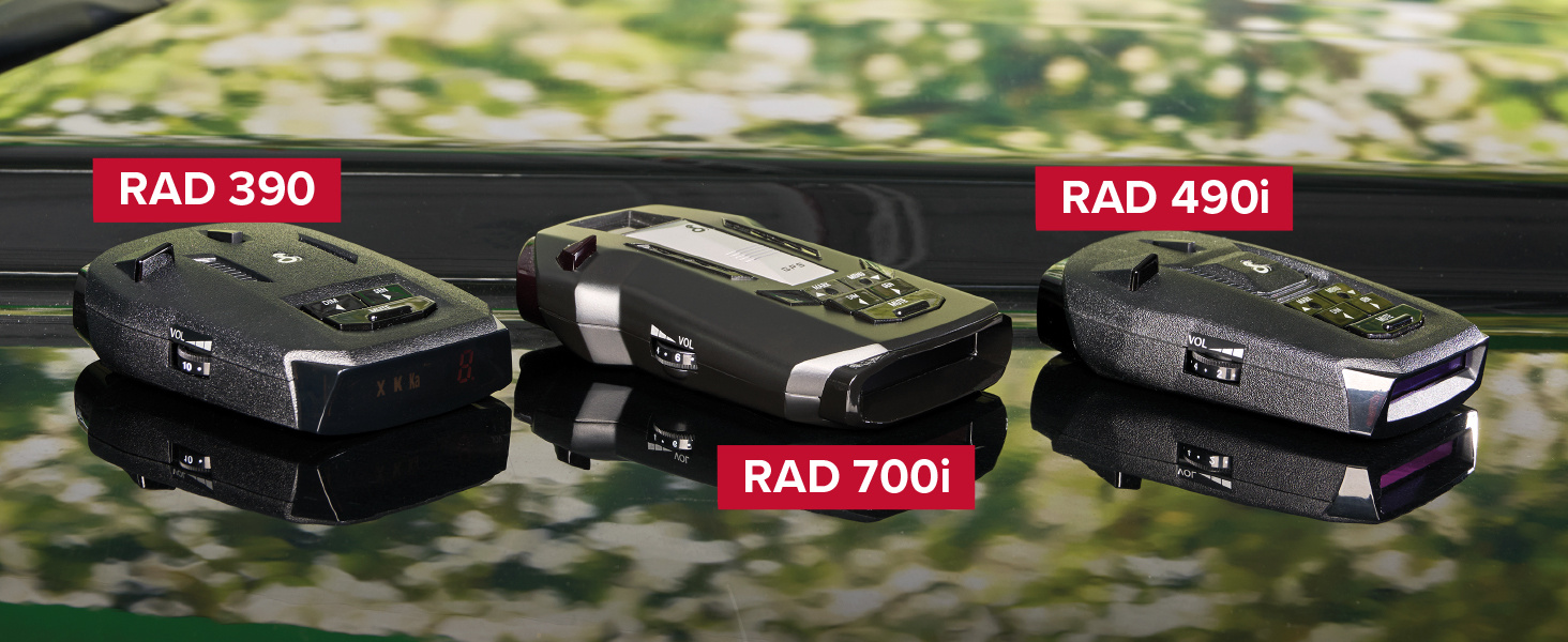 RAD Series Radar Detectors