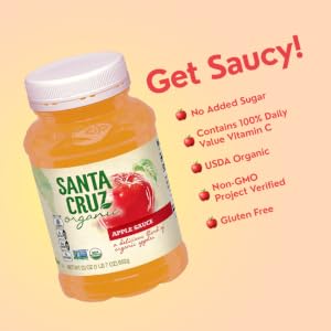 santa cruz organic, applesauce