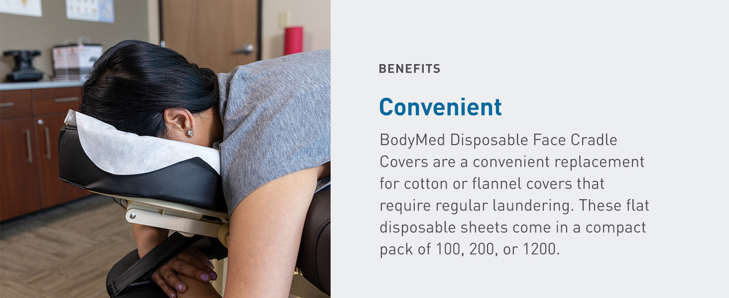 BodyMed Face Cradle Covers