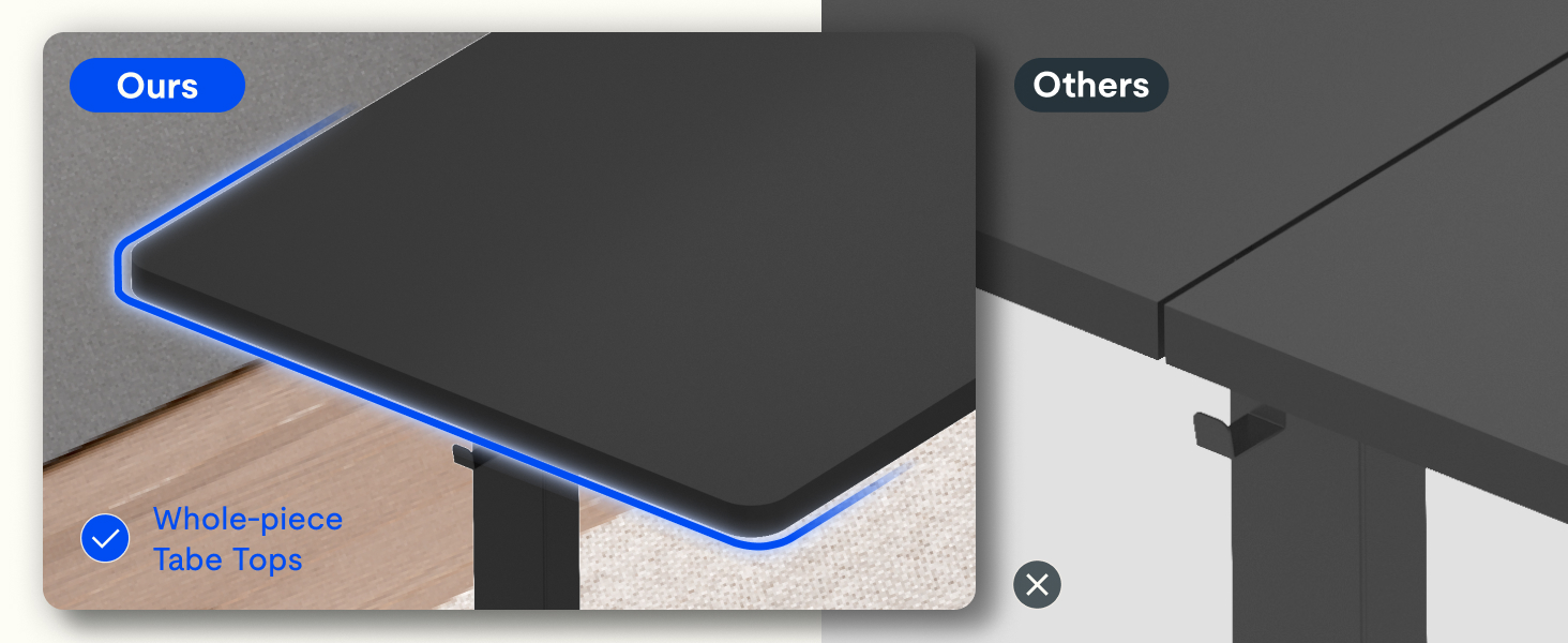 whole-piece desktop