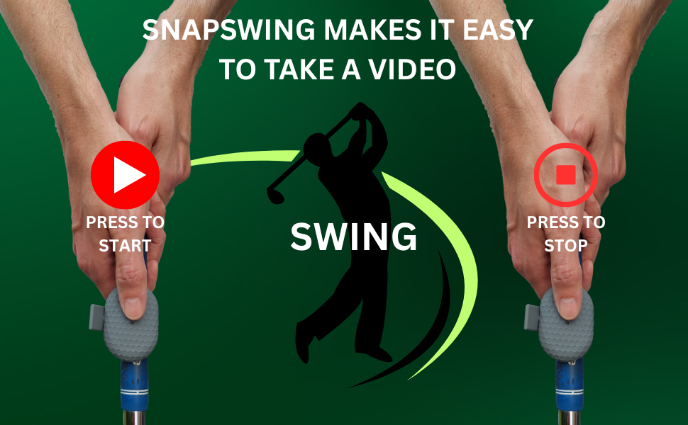 Snapswing makes it easy to take a golf swing video