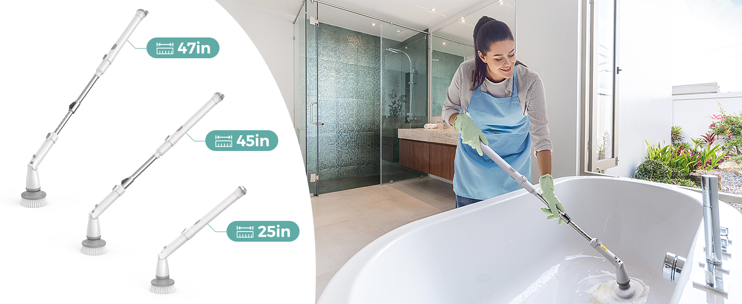 cordless power scrubber