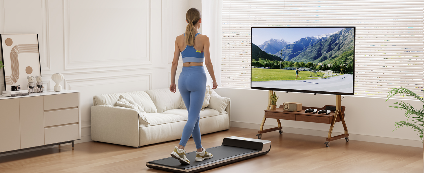 tv stand rolling