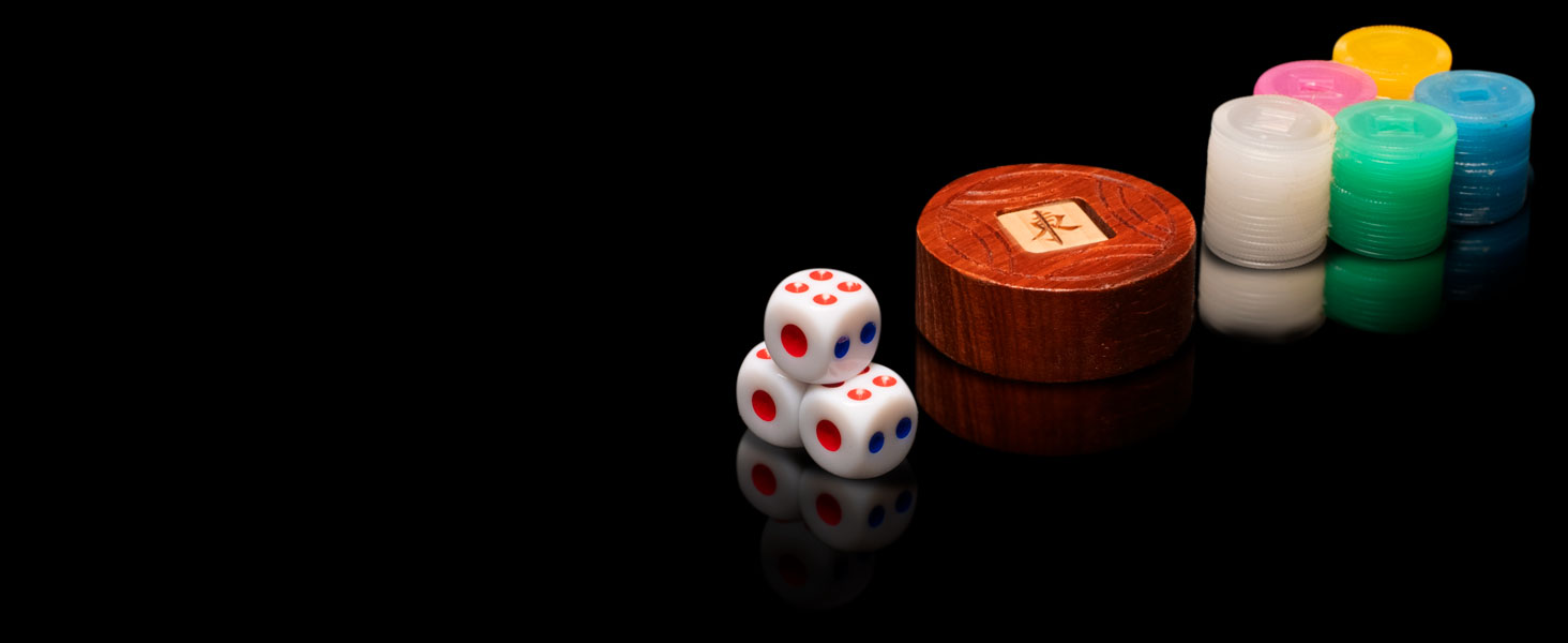 mahjong set travel strategy board game mahjong mahjong set with dice and coins American mah-jongg