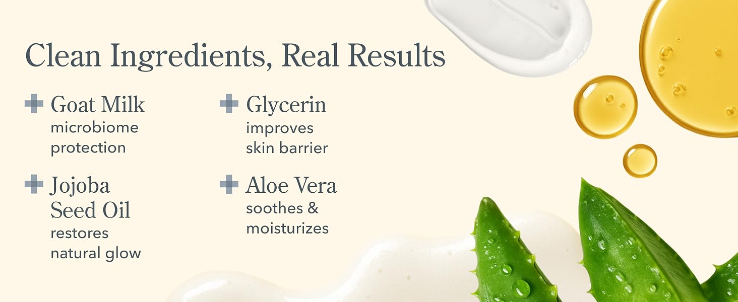 Beekman 1802 Hand &amp;amp; Body Wash Use Clean Ingredients like Goat milk &amp;amp; jojoba seed oil