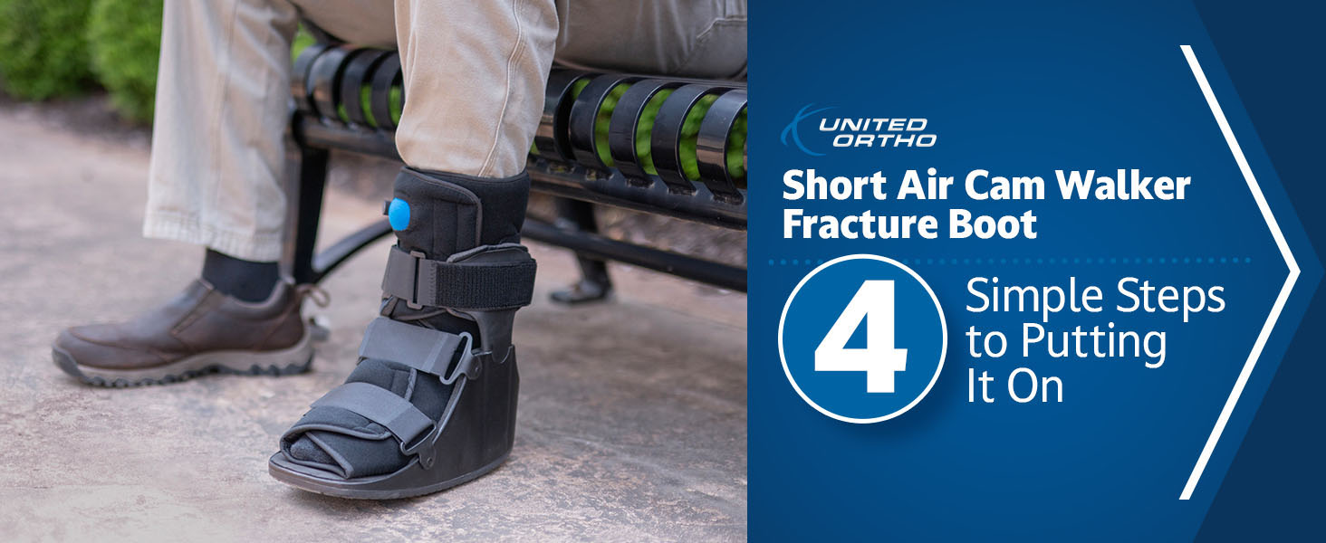 short air cam walker fracture boot, 1411