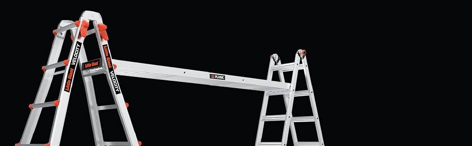 Little Giant ladder scaffolding