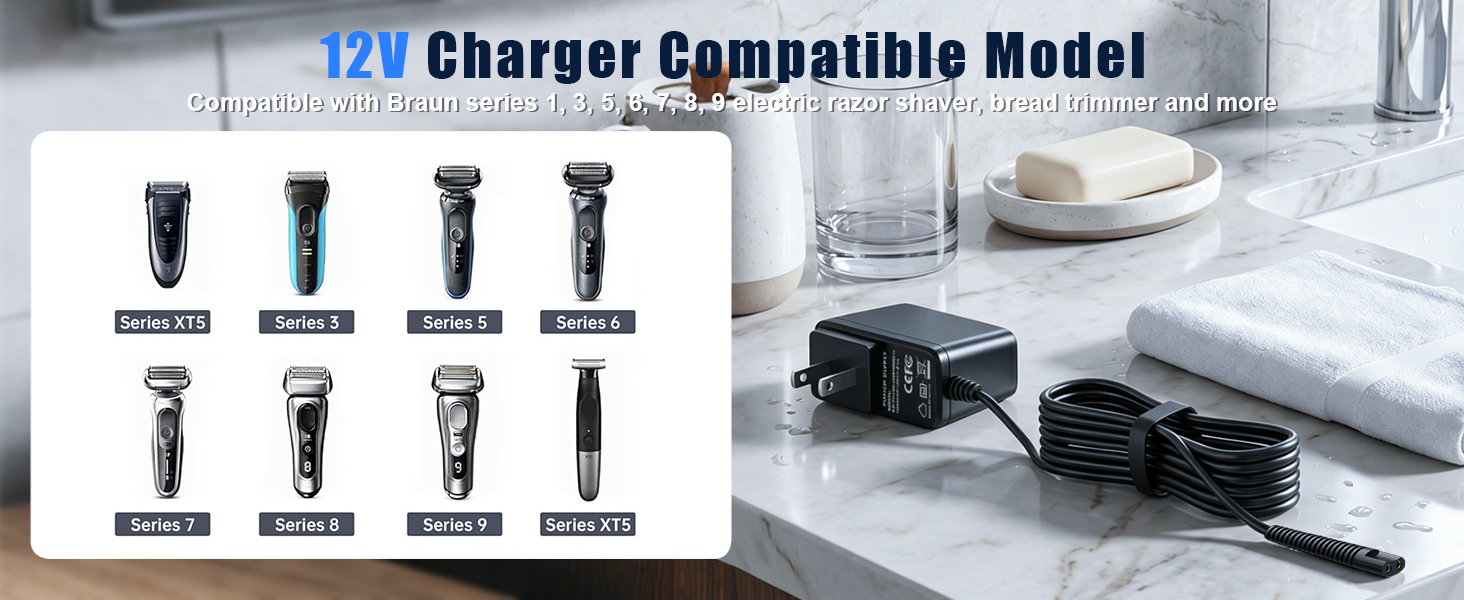 braun shaver charger