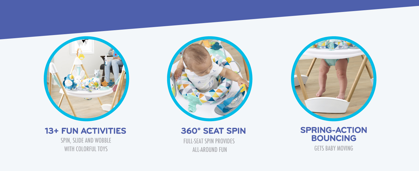 Evenflo Exersaucer Woodland Wonder
