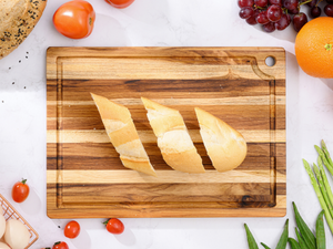 thick wooden cutting board teak cutting boards durable wood cutting board kitchen use