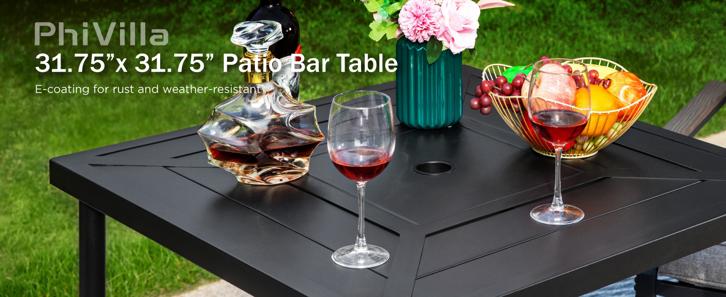 Patio Bar Table