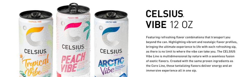 Celsius Vibe Energy Drinks