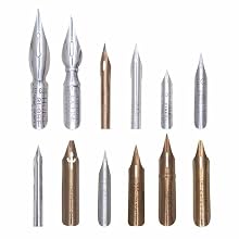 pen nib, flexible pen point, dip pen, lettering, calligraphy, speedball