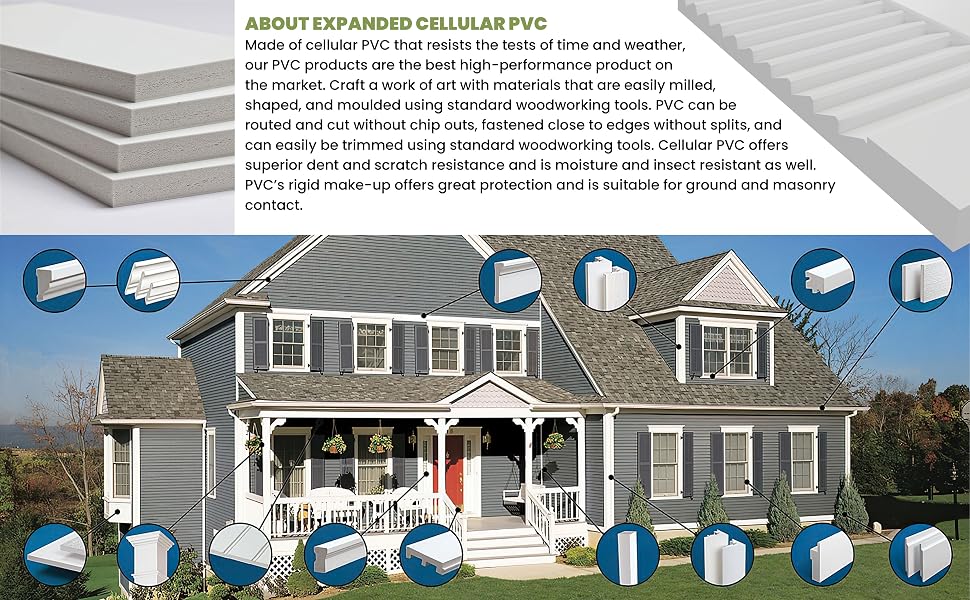 expanded pvc
