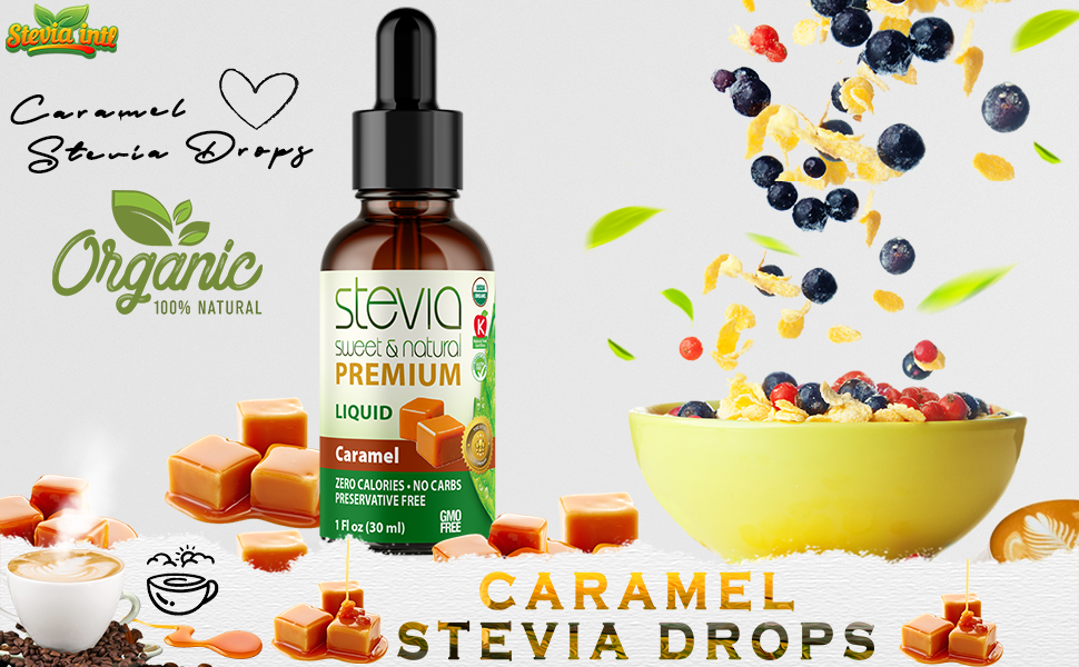 Caramel Stevia Drops