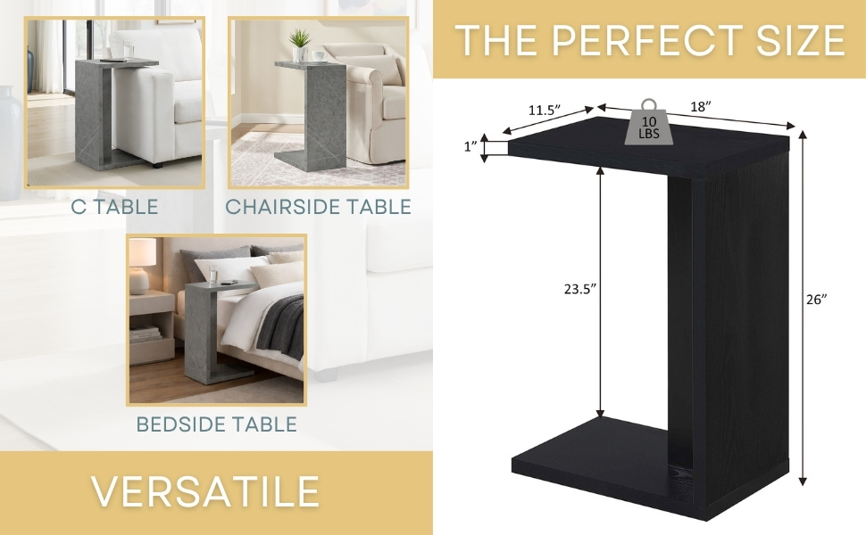 111241 Northfield Admiral C End Table Dimensions