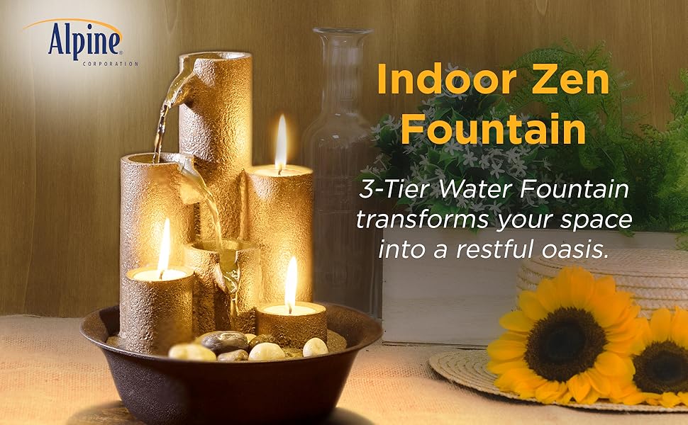 tabletop fountain