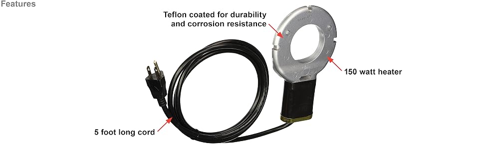 Farm Innovators Chicken Waterer Deicer features