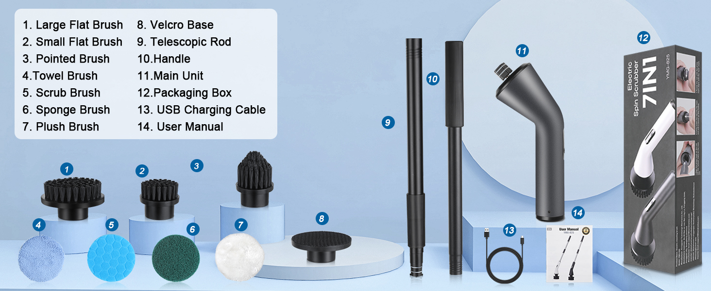 Electric Spin Scrubber