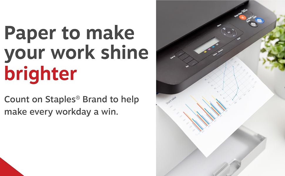 staples multipurpose paper