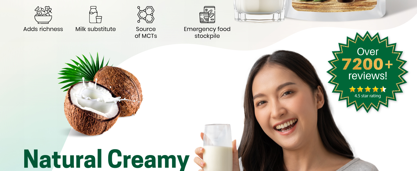 COCONUT MILK POWDERS ORGANIC