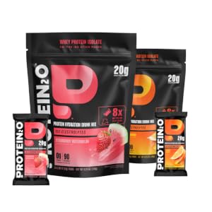 protein powder, 2 flavors with 20g of protein and electrolytes