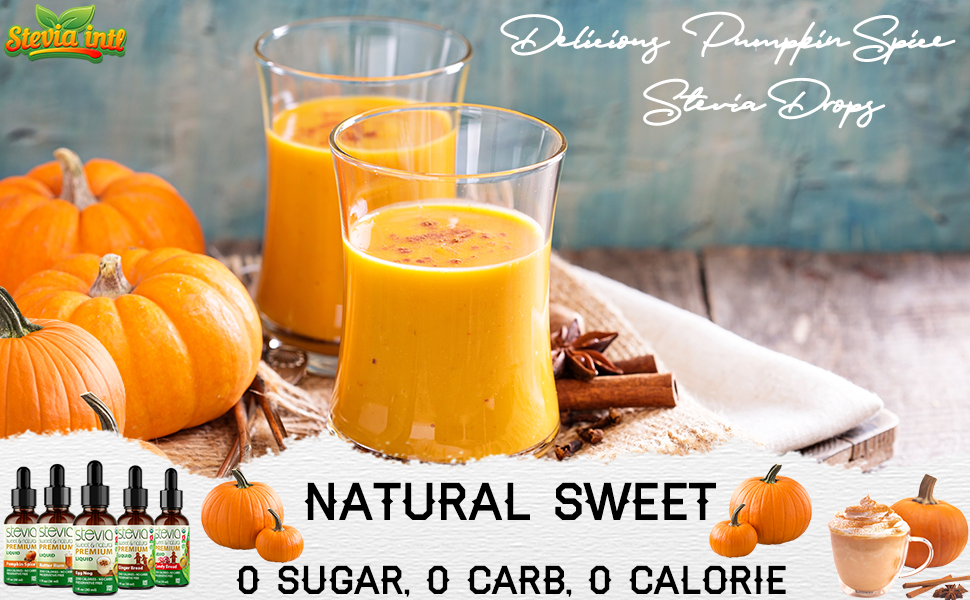 Naturally Sweet Stevia Drops - 0 Sugar, 0 Carb, 0 Calorie, KETO-FRIENDLY